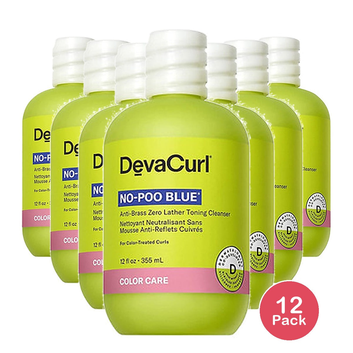 DevaCurl No-Poo Blue 12 Oz (Pack of 12)