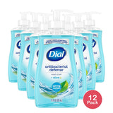 Dial Antibacterial Defense Liquid Hand Soap - Spring Water - 11 fl Oz (Pack of 12)