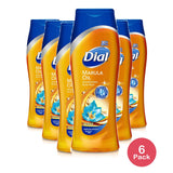 Dial Body Wash Miracle Oil Marula Oil Infused For Soft Skin 21Oz (Pack of 6)
