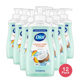 Dial Liquid Hand Soap With Ultra-Fresh Coconut Water And Mango 7.5Oz (Pack of 12)