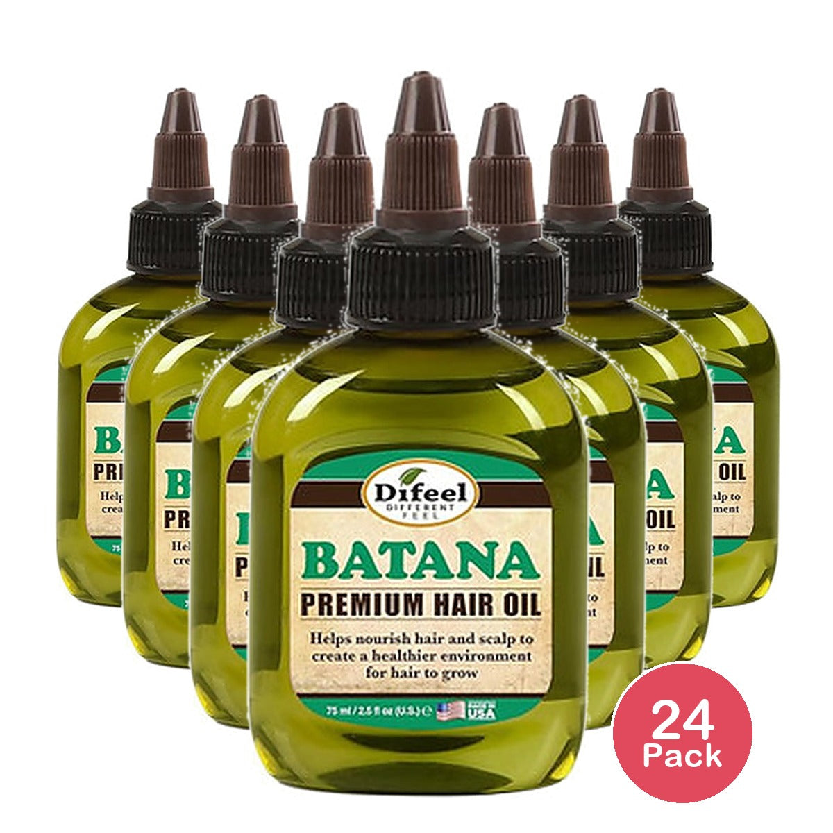 Difeel Batana Hair Oil 2.5 Oz (Pack of 24)
