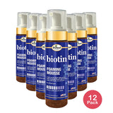 Difeel Biotin Foaming Mousse 8 Oz (Pack of 12)