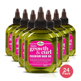 Difeel Biotin Growth & Curl Premium Hair Oil 2.5 Oz (Pack of 24)