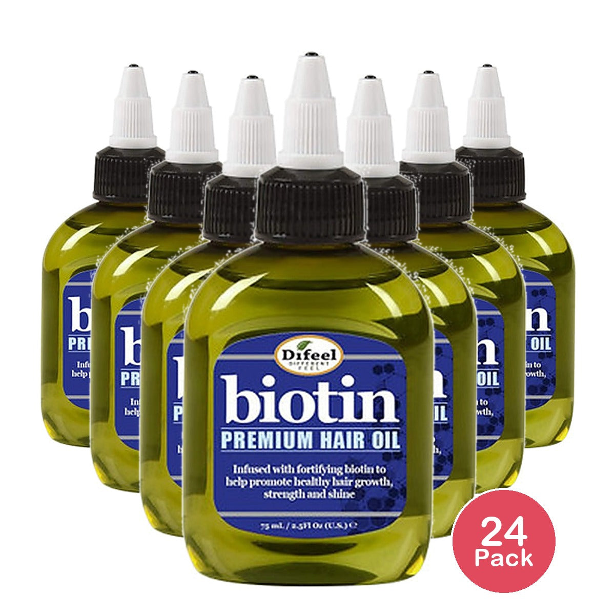 Difeel Biotin Hair Oil 2.5 Oz (Pack of 24)