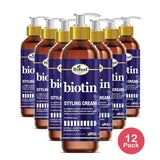 Difeel Biotin Styling Cream 12 Oz (Pack of 12)