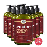 Difeel Castor Pro-Growth Shampoo 12 Oz (Pack of 12)