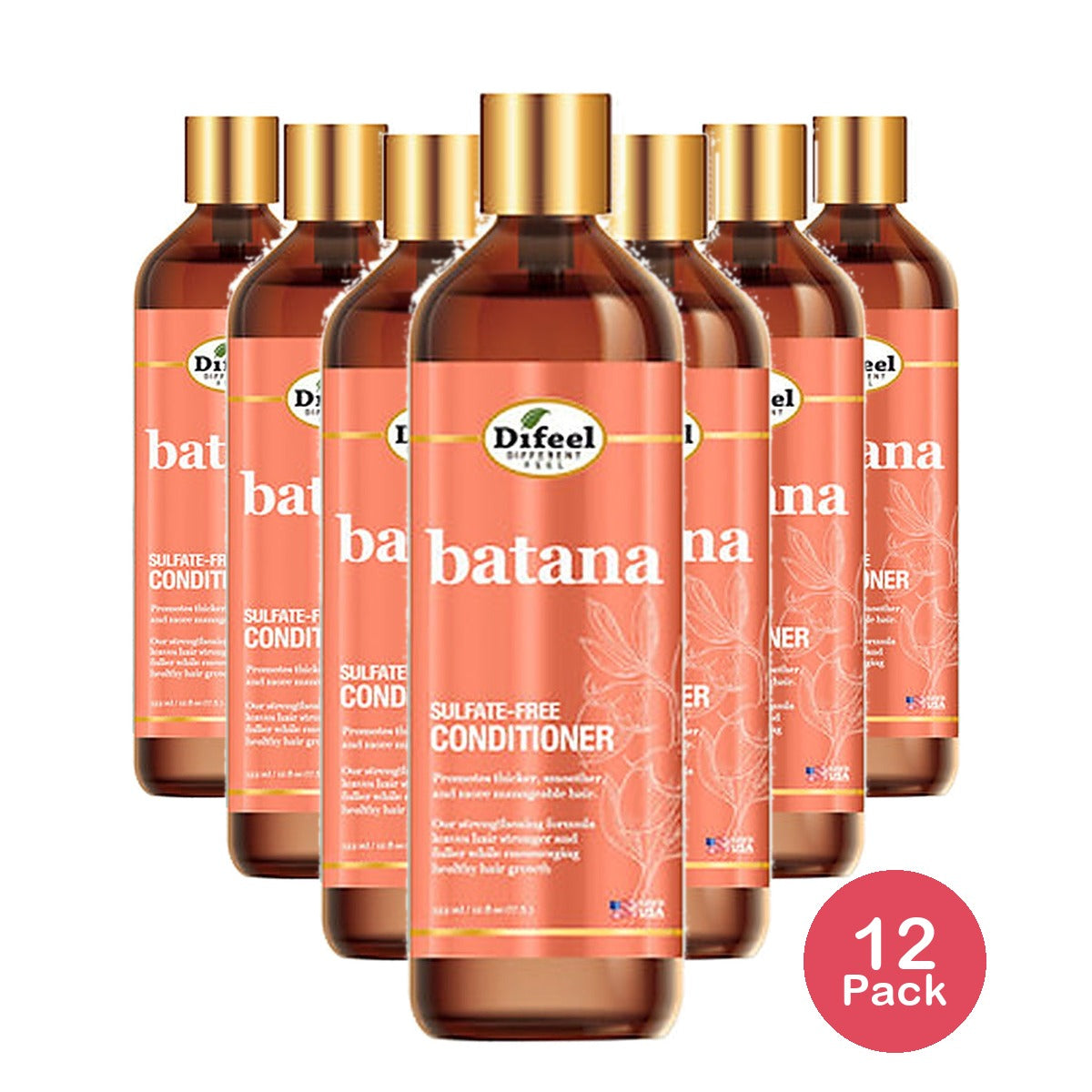 Difeel Elevated Batana Conditioner 12 Oz (Pack of 12)