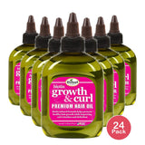 Difeel Growth & Curl Bio Hair Oil 7 Oz (Pack of 24)