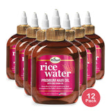 Difeel Hair Oil Rice Water 7 Oz (Pack of 12)