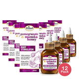Difeel Pomegranate Manuka Honey Root Stimulator 2.5 Oz (Pack of 12)