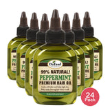 Difeel Premium Hair Oil Peppermint 2.5 Oz (Pack of 24)