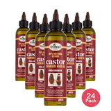 Difeel Pro-Growth Castor Oil 8 Oz (Pack of 24)