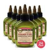 Difeel Sunflower Premium Mega Hair Oil Vitamin E 2.5 Oz (Pack of 24)