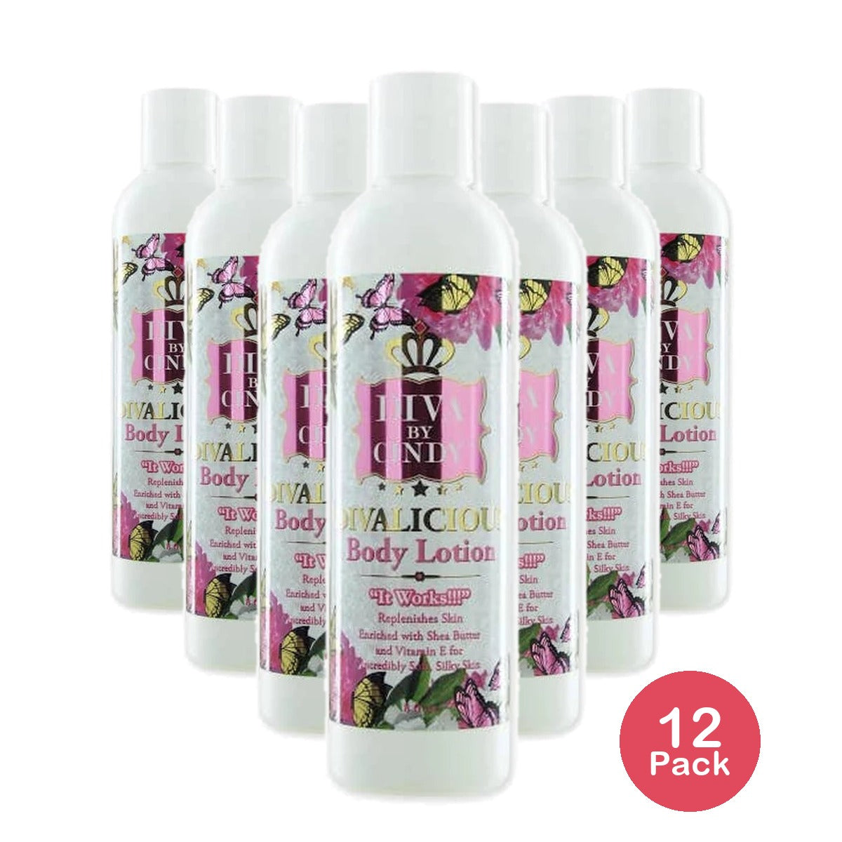 Diva By Cindy Divalicious Body Lotion 8.0 fl. oz. (Pack of 12)