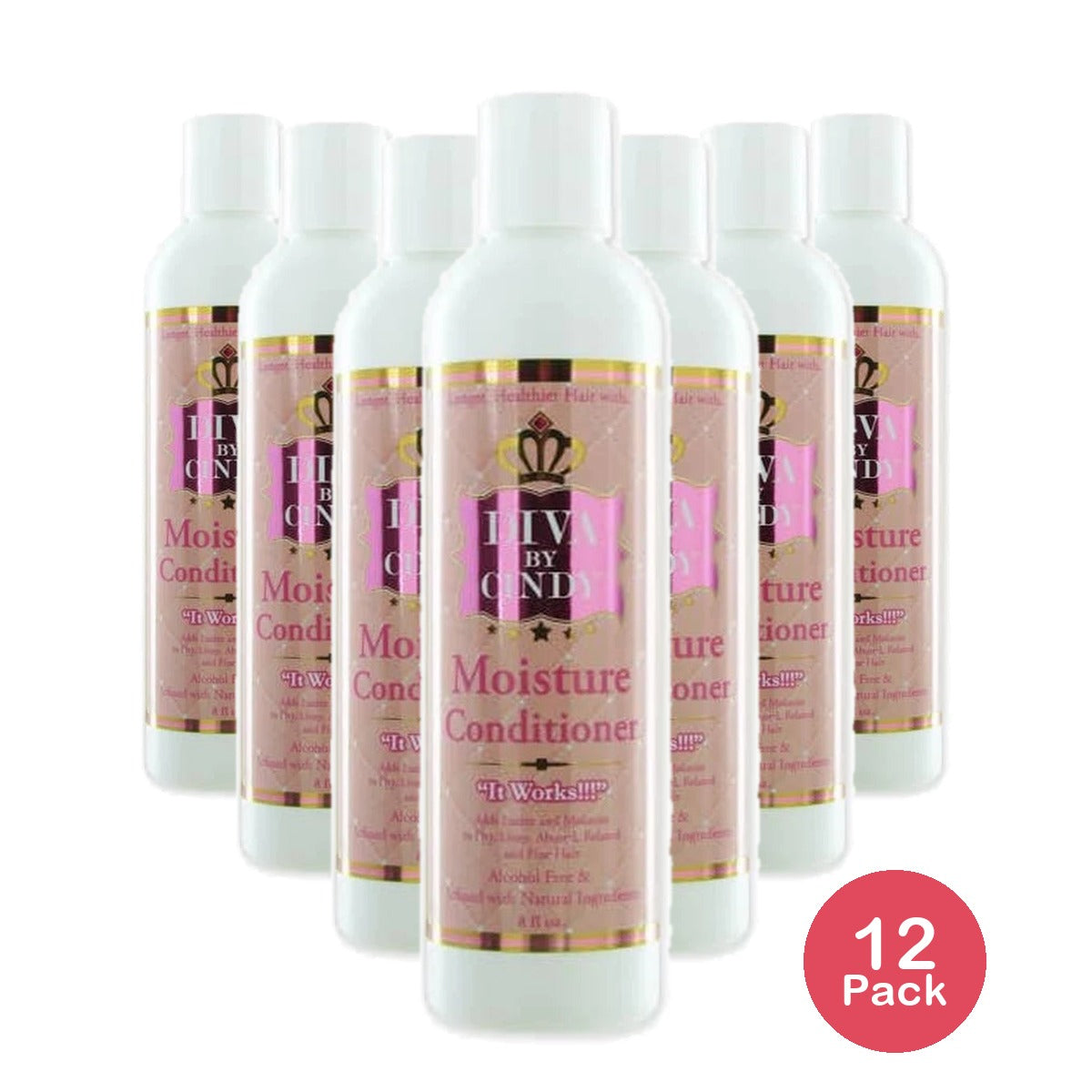 Diva By Cindy Moisturizing Conditioner 8 fl. oz. (Pack of 12)