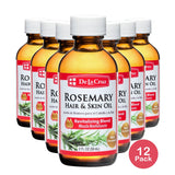 DLC De La Cruz Rosemary Hair & Skin Oil Revitalizing Moisturizer for Adults & T 2. Oz (Pack of 12)