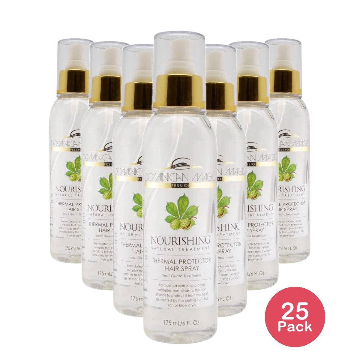 Domincan Magic Thermal Hair Spray Ounce 6. Oz (Pack of 25)