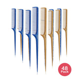 Donna 2Pc Bone Tail Combs nan (Pack of 48)