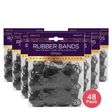 DONNA 500PCS ELASTIC BANDS FOR WOMEN RUBBER BANDS HAIR BANDS FOR KID HAIR HAIR nan (Pack of 48)