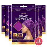 Donna Braid Shower Cap Super Jumbo nan (Pack of 48)