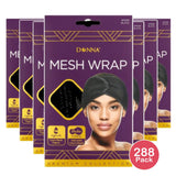 Donna Collection Mesh Wrap Black (Pack of 288)
