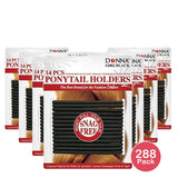Donna Collection Ponytail Holders  14 Count nan (Pack of 288)