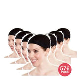 Donna Collection Wig Cap Black 1 Each (Pack of 576)