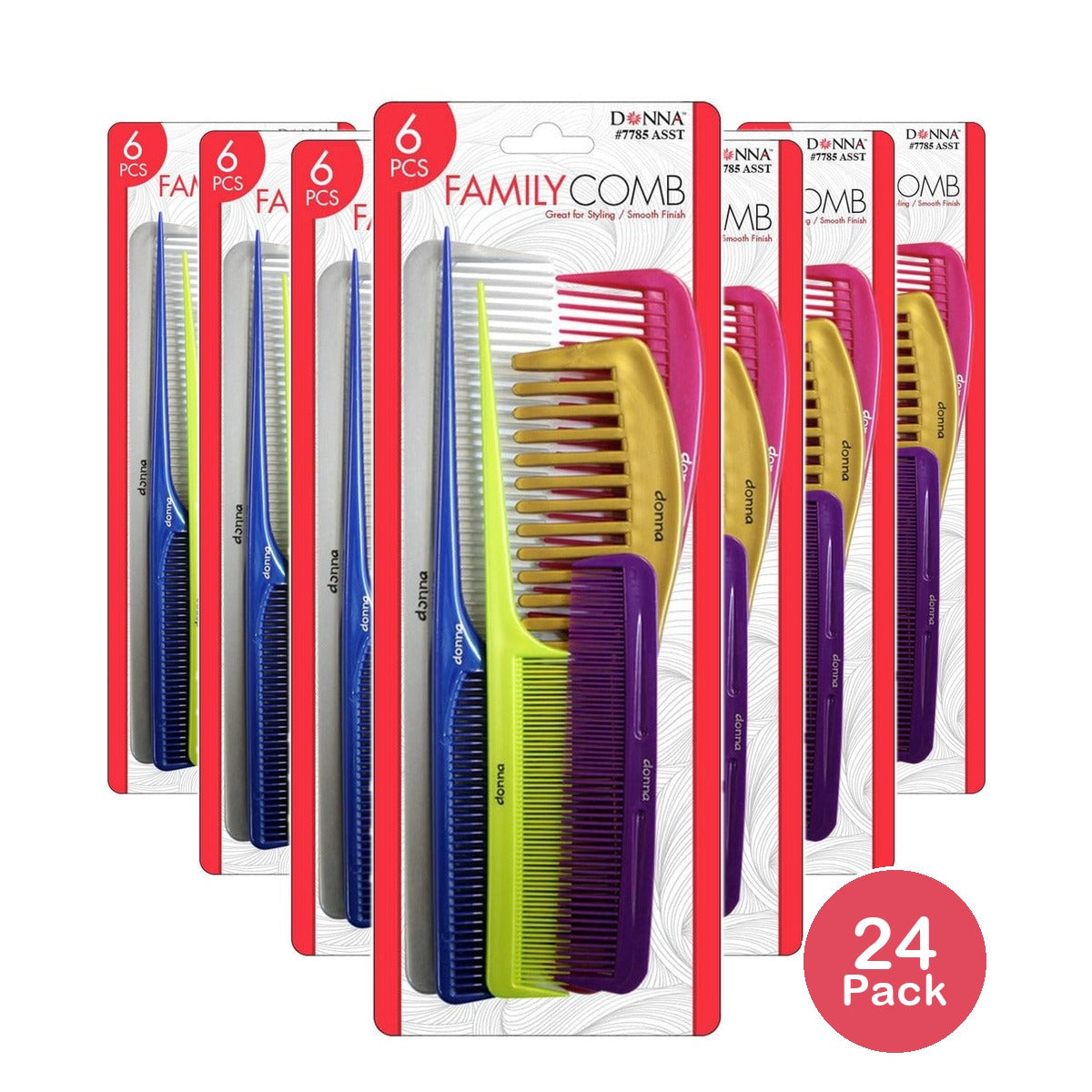 Donna Family Comb Set (Pack of 24)