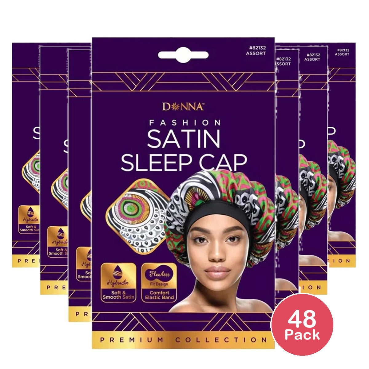Donna Fashion Sleep Cap - 1ct nan (Pack of 48)
