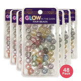 Donna Kids' Hair Beads nan (Pack of 48)