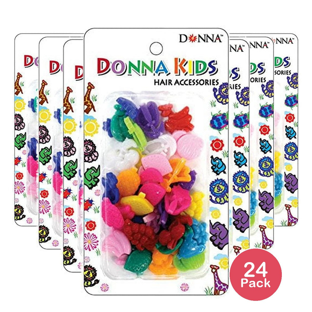 Donna Kids Small Hair Accessories - 36 Ea nan (Pack of 24)