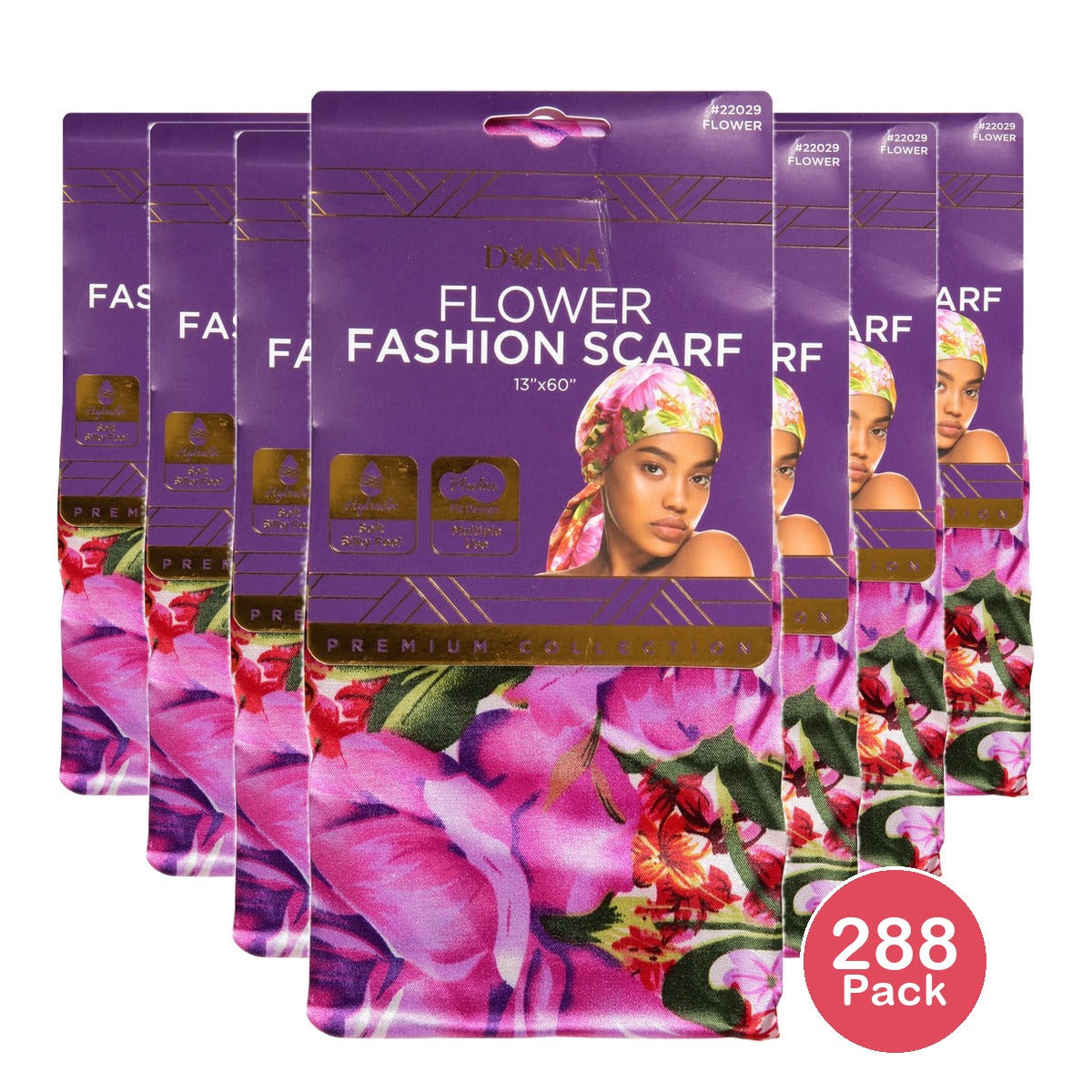 Donna Scarf 1 Ea (Pack of 288)
