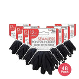 Donna Seamless Ponytail Holders Small 12 PC nan (Pack of 48)