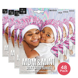 Donna Silky Satin Bonnet - 1.0 set nan (Pack of 48)