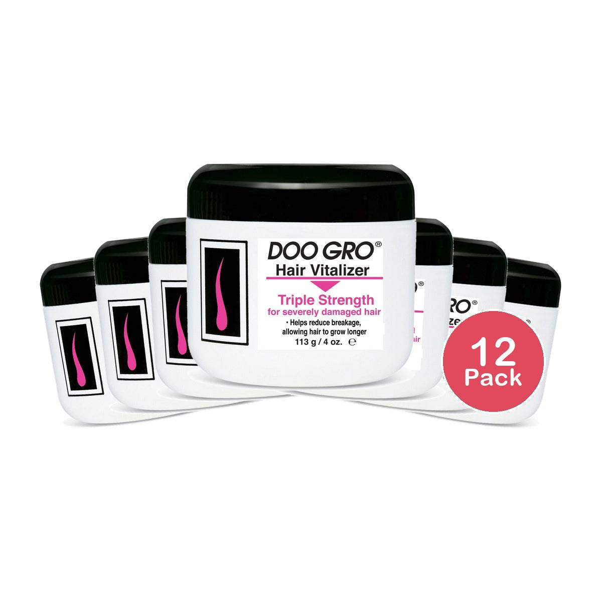 Doo Gro Hair Vitalizer Triple Strength 4 Oz (Pack of 12)