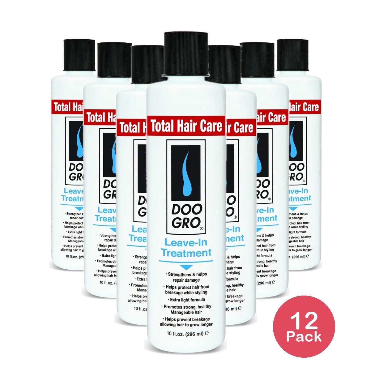 Doo Gro Leave-In Hair Treatment 10 Fl Oz (Pack of 12)
