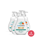 Dove Baby Sensitive Moisture Lotion Fragrance Free 13Oz (Pack of 4)
