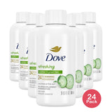 Dove Beauty Body Wash Refreshing Cucumber and Green Tea Travel Size 3Oz (Pack of 24)