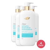 Dove Hydration Boost Body Wash 18.5 Oz (Pack of 4)