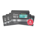 Dove Men And Care Blue Eucalyptus Relaxing 3 in 1 for Body Face Shave Bar Soap 3.75Oz (Pack of 6)