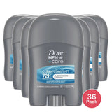 Dove Men Care 72 Hour Antiperspirant and Deodorant Stick Trial Size Clean Comfort 0.5Oz (Pack of 36)