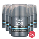 Dove Men+Care Face Lotion Hydrate Plus 1.69 Oz (Pack of 12)