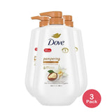 Dove Pampering Body Wash Shea Butter & Vanilla 30 Oz (Pack of 3)