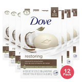 Dove Purely Pampering - Beauty Bar Coconut Milk 24 Oz (Pack of 12)