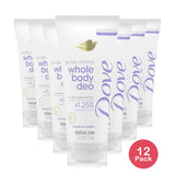 Dove Whole Body Deodorant Cream 2.5 Oz (Pack of 12)