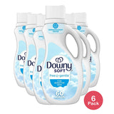 Downy Free & Gentle Fabric Softener 44 Oz (Pack of 6)