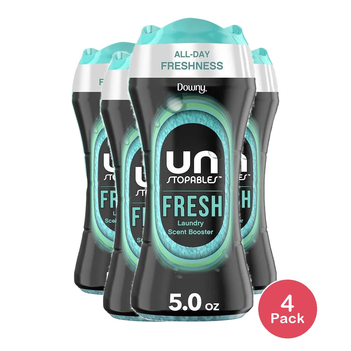 Downy Unstopables Fresh Scent 5 oz (Pack of 4)