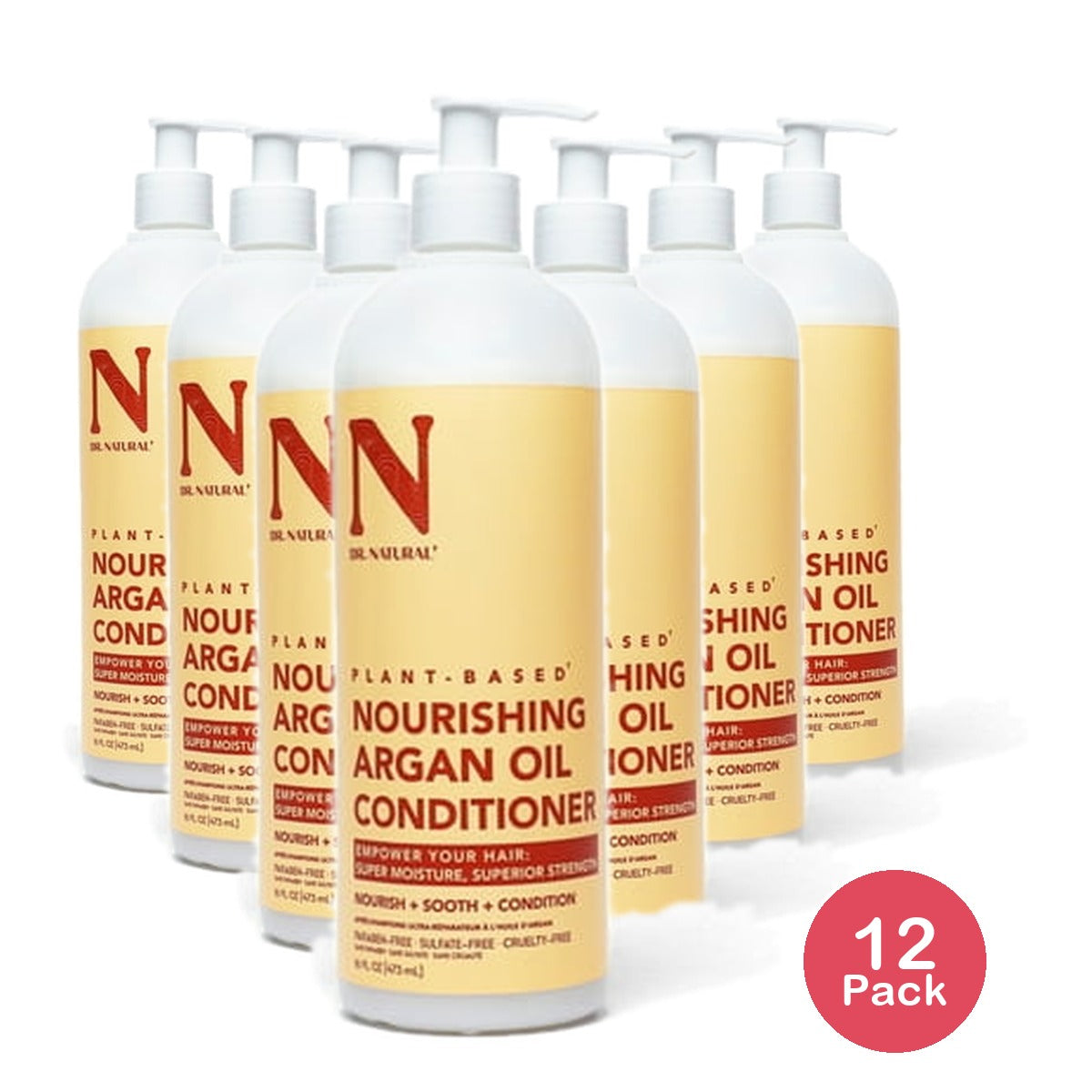 Dr. Natural Argan Oil Conditioner 16 Oz (Pack of 12)