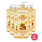 Dr. Natural Castile Liquid Soap Almond 32 Oz (Pack of 6)