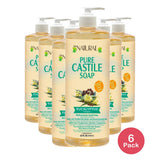 Dr. Natural Pure Castile Liquid Soap Eucalyptus 32 Oz (Pack of 6)